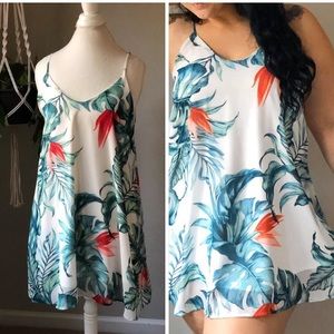 Peach love large white dress with pockets
